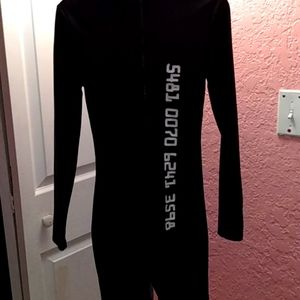 Black bodysuit? One piece